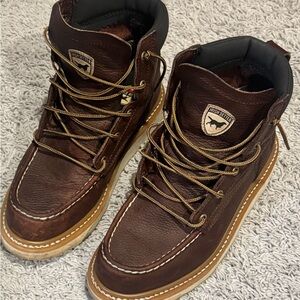 Irish Setter Ashbys Men's Brown Leather Boots